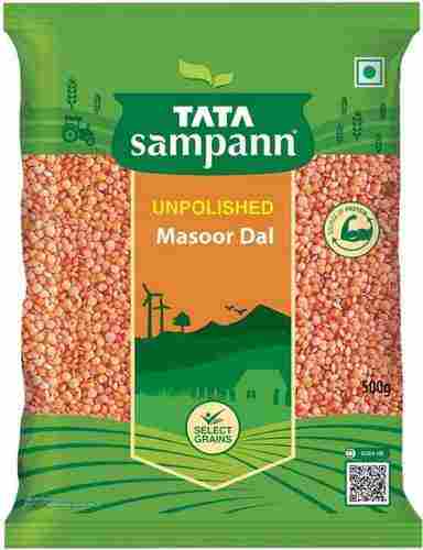 100% Natural Organic And Healthy Tata Sampann Unpolished Masoor Dal Split, 500g Pack Of 1