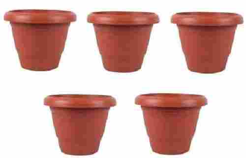 Indoor and Outdoor Use 6 Inch Big Size Plastic Flower Pot For Plants