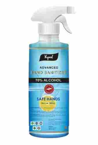 Liquid Based Hand Sanitizer With 70% Alcohol Base In Spray Kills 99.99% Gums, Cleaning Your Hand And Gums Free, 500 Ml