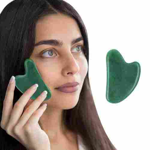 Natural Jade Gua Sha Facial Scraping Massage Stone