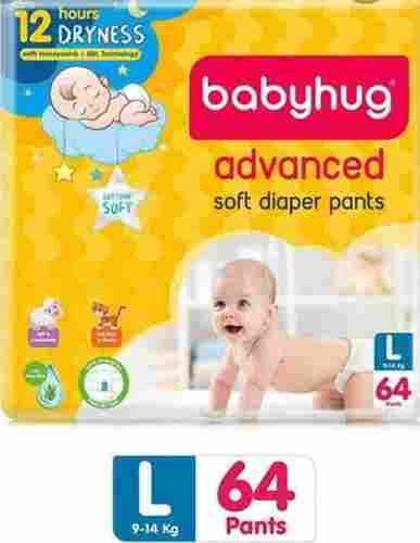 Easy To Wear Lightweight Smooth Texture New Born Babyhug Baby Diapers