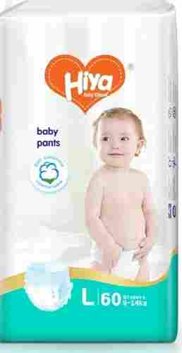 Comfortable To Wear Free From Leakage Soft Texture L Size Hiya Baby Diaper