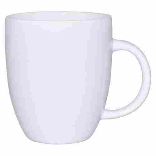 Customize White Ceramic Round Plain Mug For Corporate Gifting Purpose