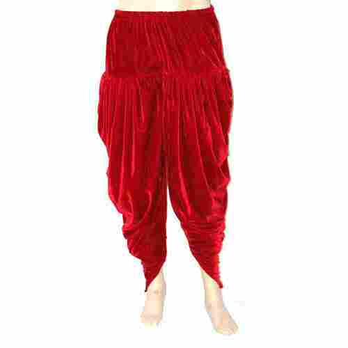 Stylish Look And Skin Friendly Comfortable Mens Dhoti Red Color Style For Each Event
