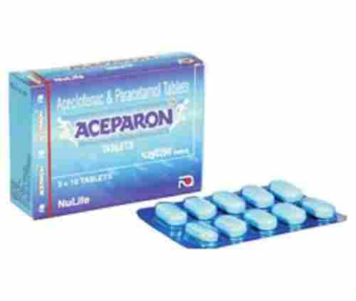 Aceparon Aceclofenac And Paracetamol Tablets, 3x10 Tablets
