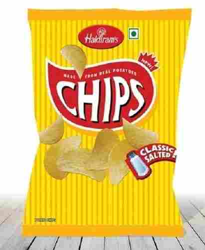 Classic Salted Handpicked Potatoes Chips Normally Mixed With Masala