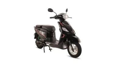 Plastic Hero Fast Speed Two Wheeler Black Electric Scooter