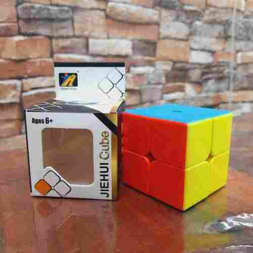2x2 Stickerless Magic Speed Cube Puzzle Toy For Kids Magic Speedy Brainstorming