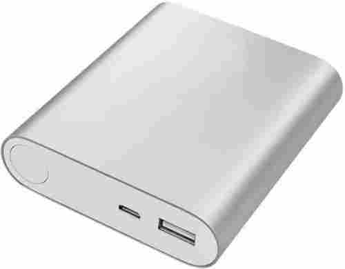 Fast Charging Mobile Power Bank With 10000 Mah Battery Capacity In White Colour