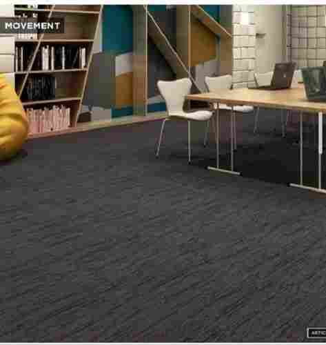 Glossy Finish Welspun Pewter Nylon Carpet Tiles For Commercial Flooring, Tile Thickness 5-6 mm
