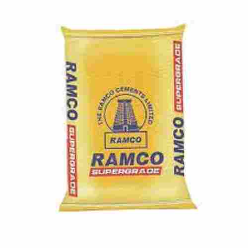 Ramco Supergrade Gray Cement For Building Construction Pack Size 50 Kg
