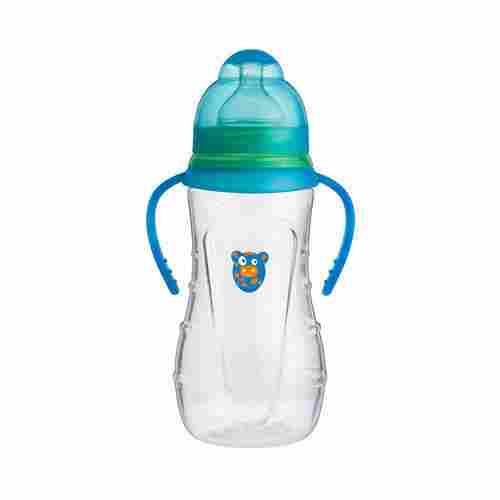 Highly Durable Leakage Proof Plastic Baby Feeding Bottle With Handle