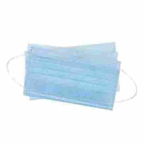 Light Blue Colour 3 Ply Disposable Surgical Mask With Ear Loop