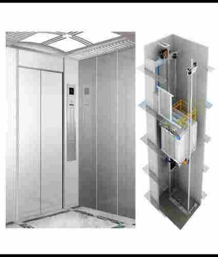 Stainless Steel Automatic Door Style Hydraulic Ac Drive Type Mrl Lift