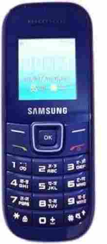 Keypad Mobile Phone 1200 Sm-E1215 Indigo Blue With Mp3 Ringtones, Torchlight And 4-Way Navigation Key