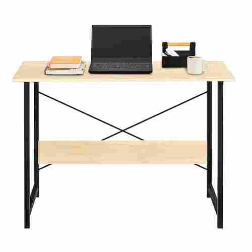 Multipurpose Beige Computer Desk Laptop Writing Study Table for Home & Office