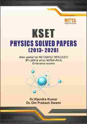 KSET Physics Solved Papers (2013-2020)