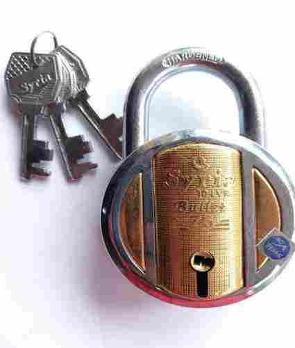 Durable and Long Life 90mm Stainless Steel Padlock With Key for Main Door