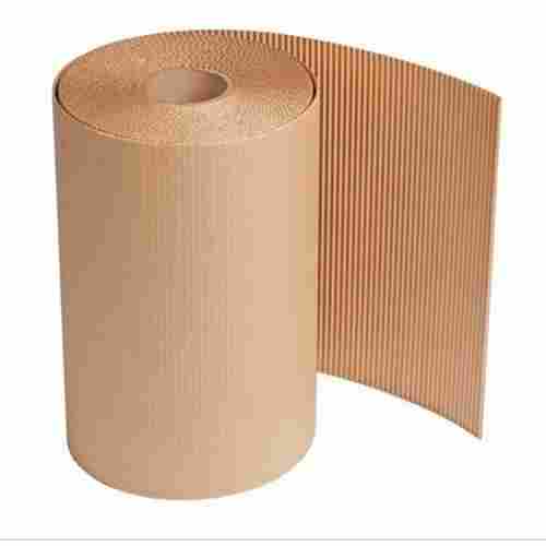 Strong and Lightweight Plain Brown Color Corrugated Roll for Packaging