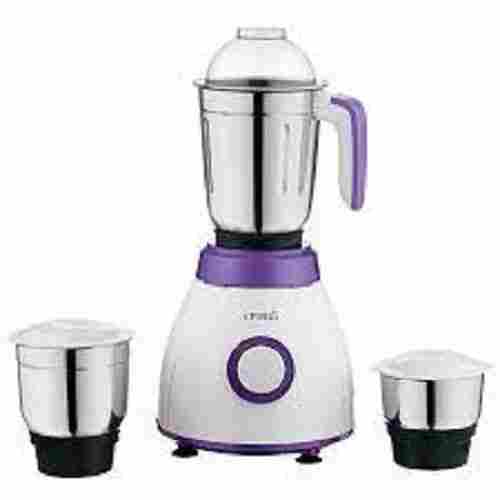 Blender Mixer Grinder With ABS Plastic Material And Stainless Steel Blades With 3 Jars