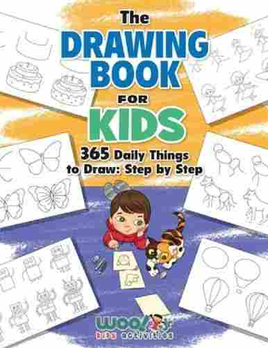 Square Shape Multi Color Kids Drawing Books With 365 Pages
