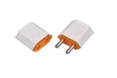 White Good Quality, Durable And Efficiently Engineered 2-Pin Male Female Plug 