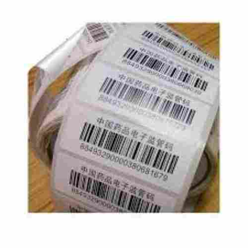 Custom Single Side Adhesive Barcode Lables For Commercial Business