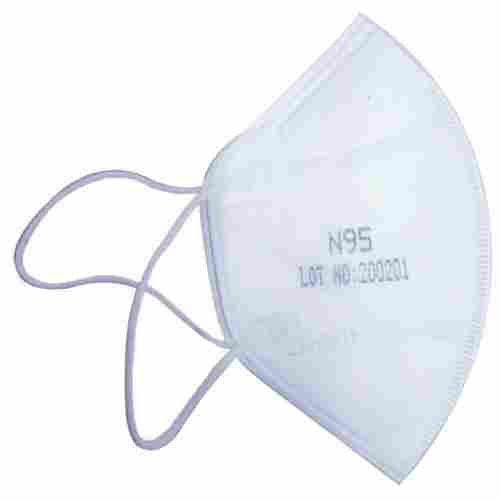 Daily Use Personal Safety White Colour N95 Face Mask for Adult Mens and Womens