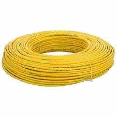 Yellow Color Electrical Wire With High Heat Resistance Capabilities