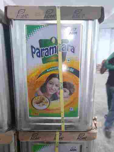 Parampara 15kg Refined Soya Bean Oil Natural For Cooking With Highly Nutritious 