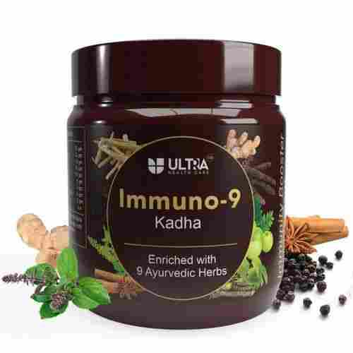  Immuno-9 Kadha With Giloy, Vasa, Mulethi, Tulsi, Amla, Dalchini, Haldi And Aswagandha