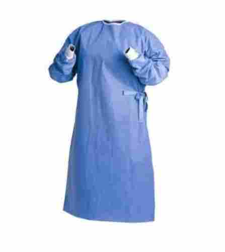 Non Woven Blue Color Surgical Disposable Gown for Hospital and Medical Use