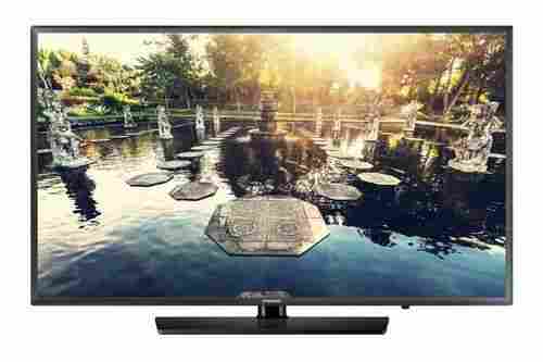 Black Wall Mount Samsung Commercial LED Tv With Clear Pictures And Sound