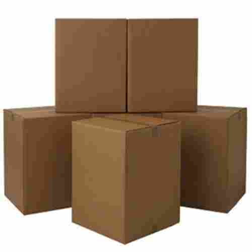 Brown Kraft Paper Corrugated Carton Box Used In Packaging Apparel