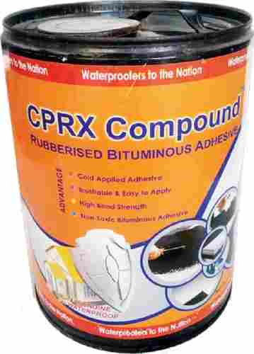 Cprx Compound Rubber Based Brown Bituminous Cold Adhesive 