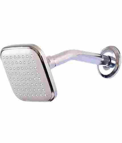 Fixed Mount Steel Silver Low Strain Water Stylish Square Shower Head