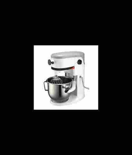 Semi Automatic Stainless Steel White Colour Electric Planetary Mixer, 220v