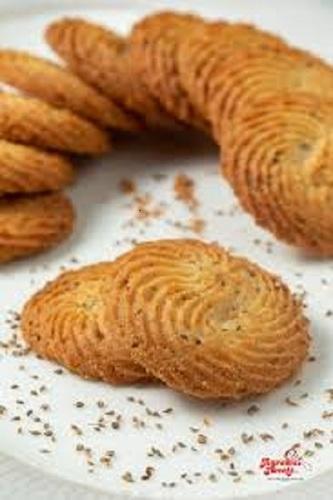 Normal Sweet And Delicious Round Shaped Handmade Crispy Bakery Biscuits