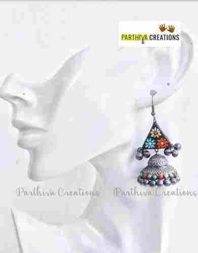 Ladies Artificial Traditional Earrings For Daily And Casual Wear