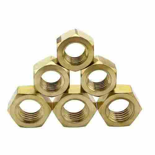 Hot Rolled Hex Nut For Hardware Fittings With Size 25 mm And Brass Materials