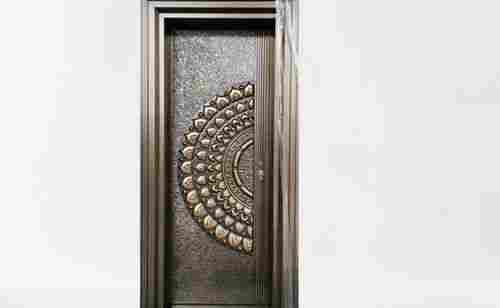 2400x1050x90 Mm Size Copper Finish European Style Steel Security Door For Home 