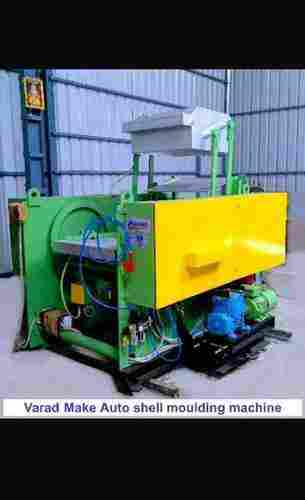 Electric Green And Yellow Color Mild Steel Auto Shell Moulding Machine