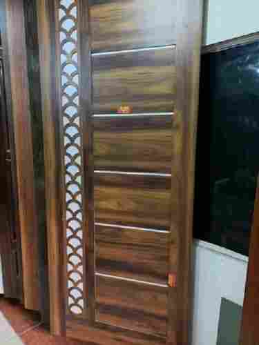 Glossy Finished Wood Designer Hinged Sunmica Door for Home and Hotels