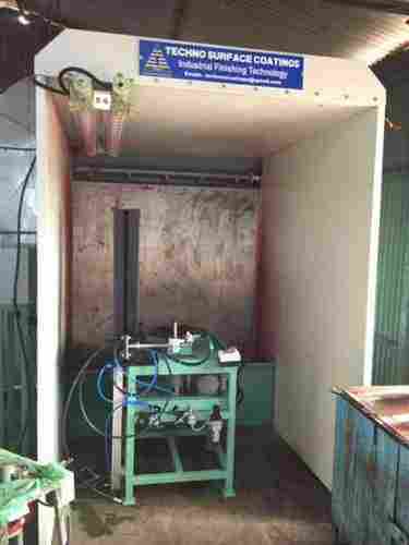 Painting Surface Finish Mild Steel Industrial Usage Paint Booth, 220 V