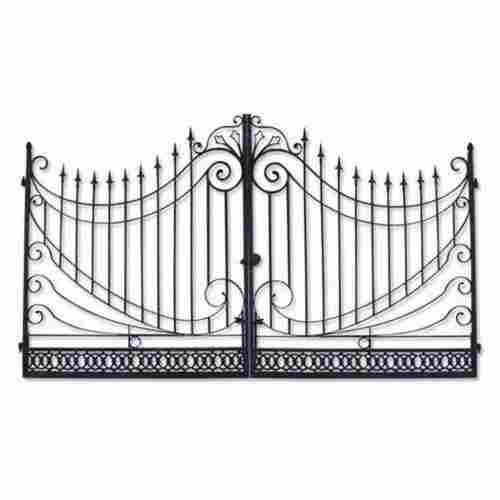 Swing Open Style Modern Iron Main Gate For Home, Residential, Office