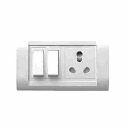 100% Safe Heavy-Duty Plastic 30-Volts White Electrical Switches, 200 Gram