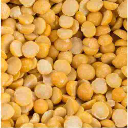 High In Protein Organic Yellow Colour Split Matar Dal Packed In Plastic Bags