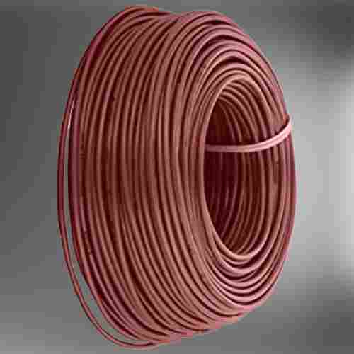Brown Single Core 0.90 Sqmm Flame Retardant PVC Insulated Cable (80 Meter)