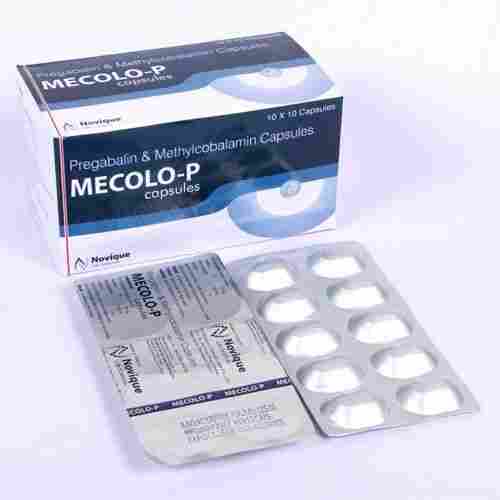 Mecolo- P Pregabalin And Methylcobalamin Capsules, 10x10 Blister Pack