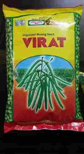 100% Organic, Pure and Natural Virat Improved Fresh Moong Seeds Green Color 20KG